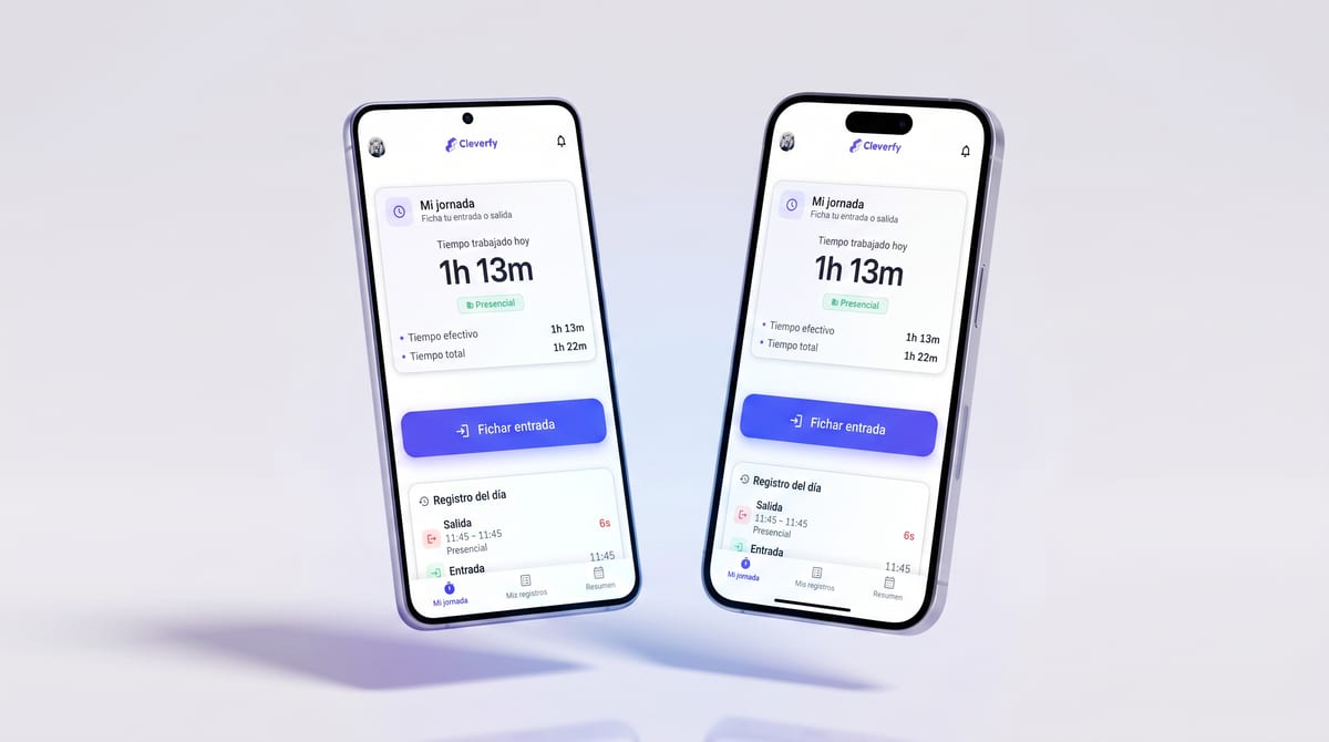 Mockup de App móvil